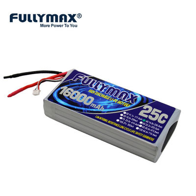 4s 14.8 V Lipo電池4s 16000mah 25Cの電気航空機の高い比率の排出