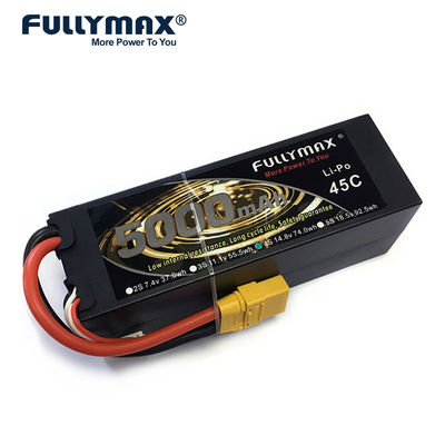 4s Rc カー バッテリー セル Lipo 45C 5000mAh 14.8 ボルト Xt90 Lipo バッテリー 4S1P