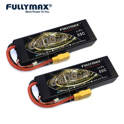 Fullymax 7.4v 2s Lipo バッテリー 55C 6500mAh 10000mah 2s2p Lipo RC モデル バッテリー