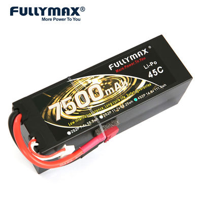 4S Lipo電池45C 7500mAh 14.8V Quadcopter Rcの模型のボート電池