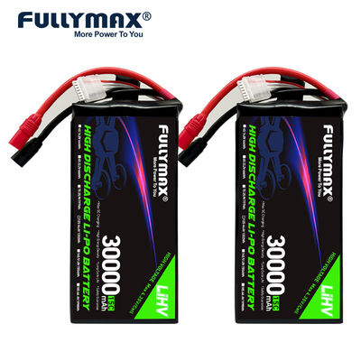 30000mAh 12 セル Lipo バッテリー 12S 44.4V 15C EVTOL 農業ドローン水中ロボティクス