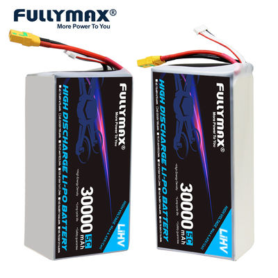 高電圧Lipoバッテリー5C 30000mAh 6S 23.52V EVTOL UamバッテリーパックXT90-Sプラグ