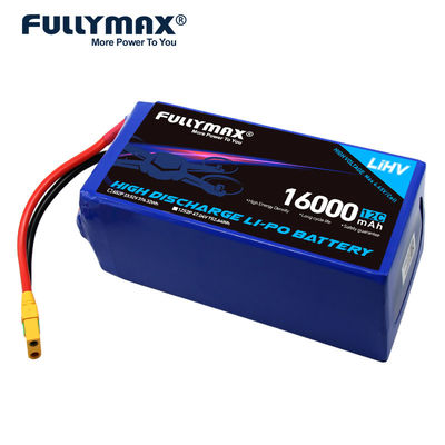 無人機の水中ロボティクス電池23.52V 12Cのための16000mAh UAV Lipo電池