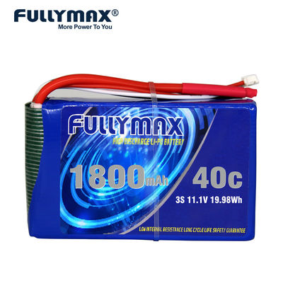 車の1800mAh 11.1V 40c Lipoの自動緊急車の始動機電池のパック