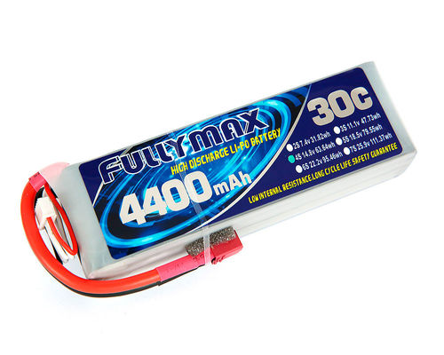 RC車、RCの航空機、RC HeliのためのTのプラグとのFULLYMAX LiPo電池のパック30C 4400mAh 4S 14.8V