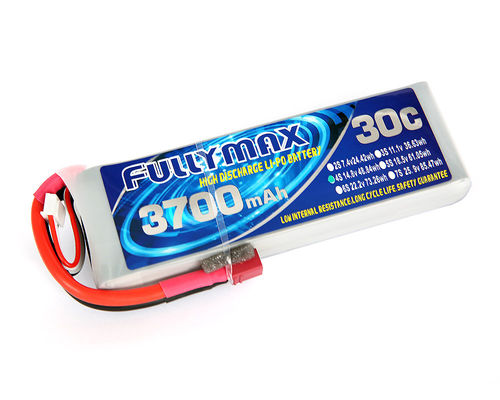 RC車RCの航空機RC Heliのための学部長のコネクターとのFULLYMAX LiPo電池のパック30C 3700mAh 4S 14.8Vのlipo