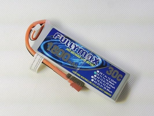 屋内遅いフライヤRCの曲技飛行の飛行機のための30C 1800mAh 3S 11.1V TのプラグのLiPo電池
