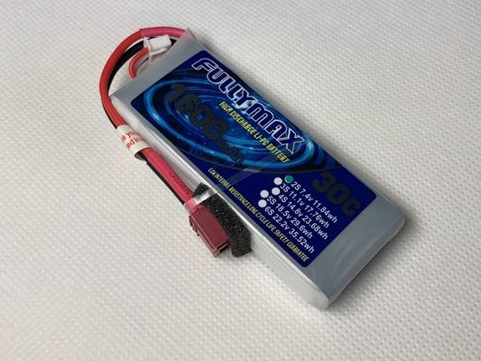 RC車のボートのトラックのHeliの飛行機のための30C 1600mAh 2S 7.4V TのプラグのLiPo電池のパック