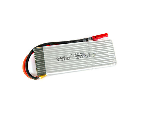 3.7V 900mAh LipoのJSTのコネクターが付いている再充電可能なリチウム ポリマー イオン電池のパック